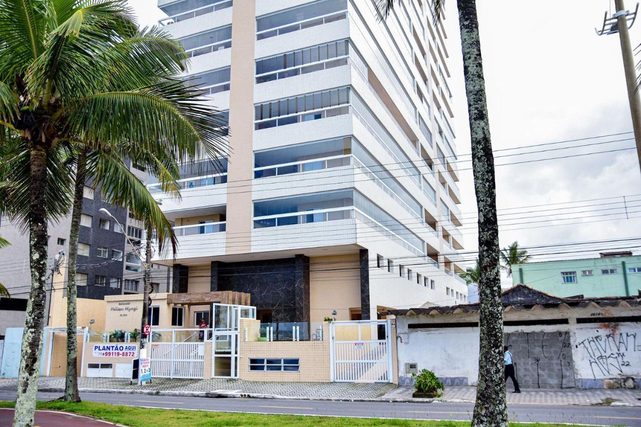 Apto C Wi-Fi A Beira-Mar Na Praia Jardim Real Sp Apartamento Praia Grande  Exterior foto